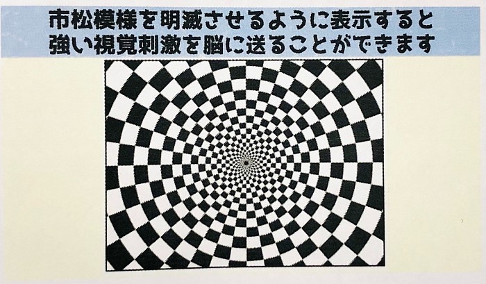 市松模様、視覚、目、起きてる時、寝てる時、深い眠り、デトックス、原因