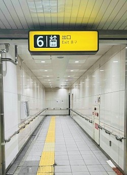 地下鉄祇園駅エレベーター6番出口